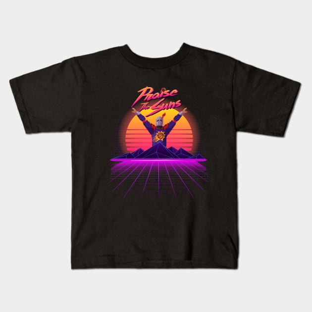 Praise The Suns Kids T-Shirt by Samiel